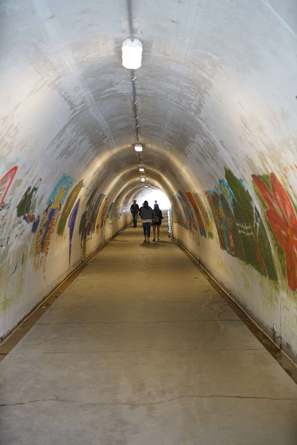 Crystal Cove public access tunnel to public beach. | Crystal Cove, Newport Coast, CA 92657