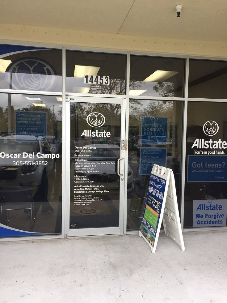 Oscar Del Campo: Allstate Insurance | 14453 SW 42nd St, Miami, FL 33175 | Phone: (305) 551-8852