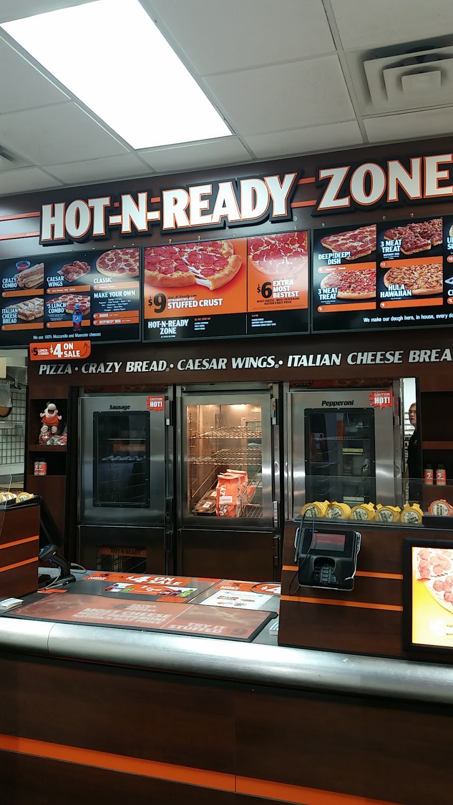 Little Caesars Pizza | 1633 N State St, Greenfield, IN 46140, USA | Phone: (317) 468-6815