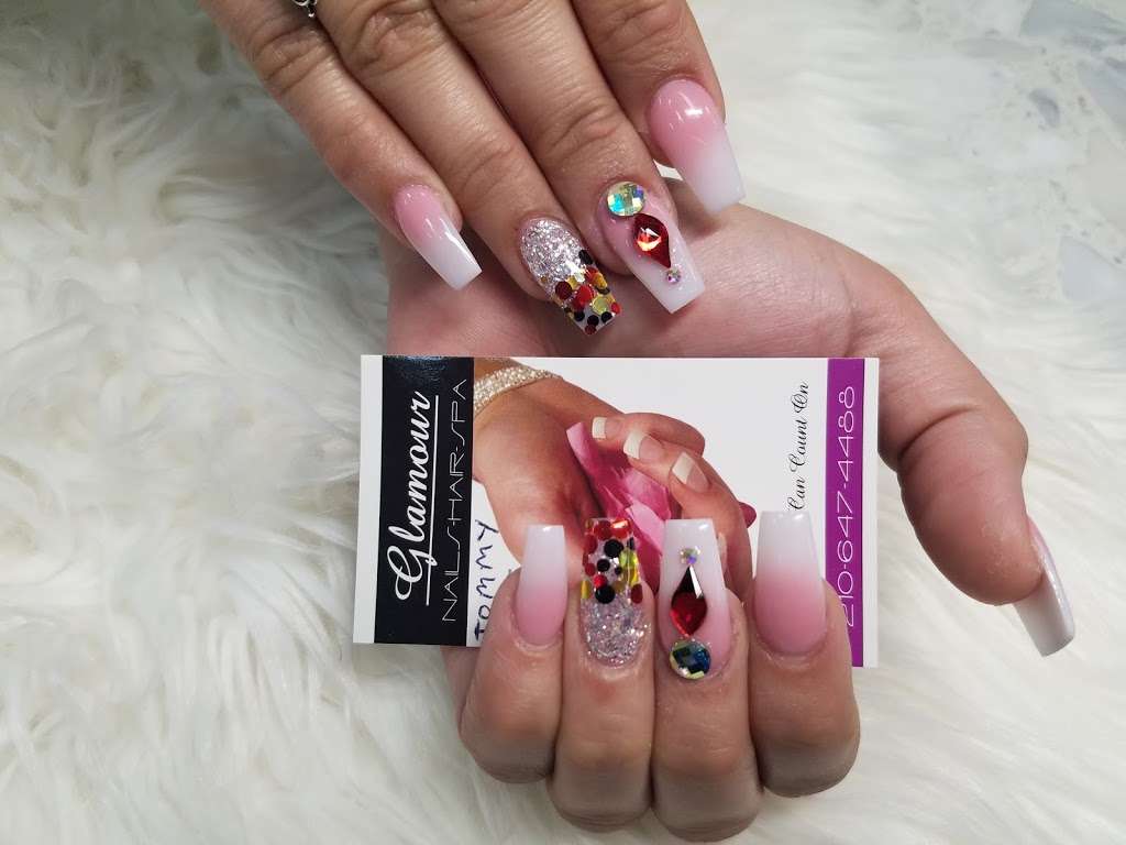 Glamour Nail Hair Spa | 7627 Culebra Rd #102, San Antonio, TX 78251, USA | Phone: (210) 647-4488