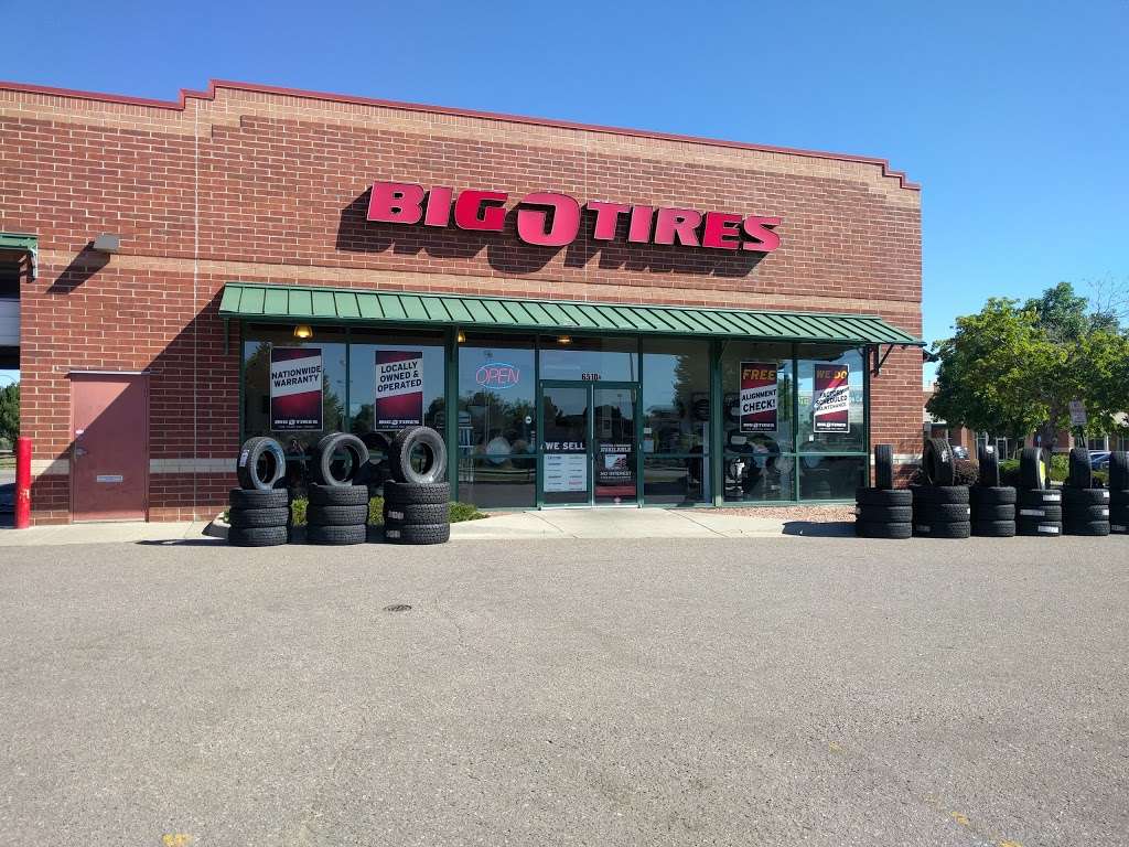 Big O Tires | 6510 Indiana St, Arvada, CO 80007, USA | Phone: (303) 996-0001