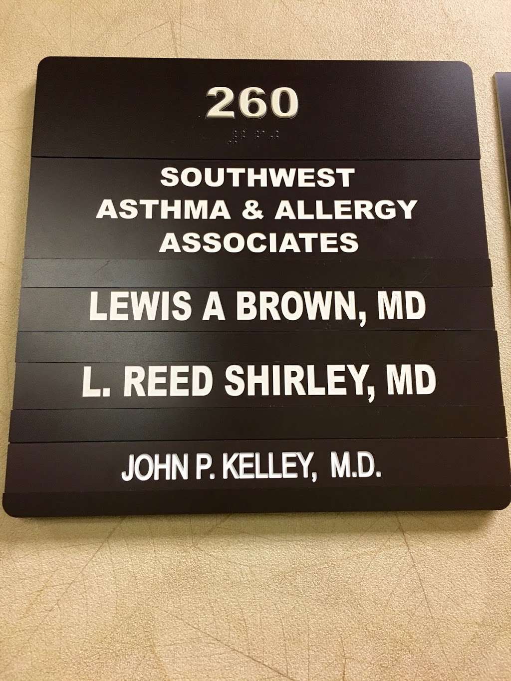 Southwest Asthma & Allergy Associates | 12606 W Houston Center Blvd # 260, Houston, TX 77082, USA | Phone: (281) 531-4901