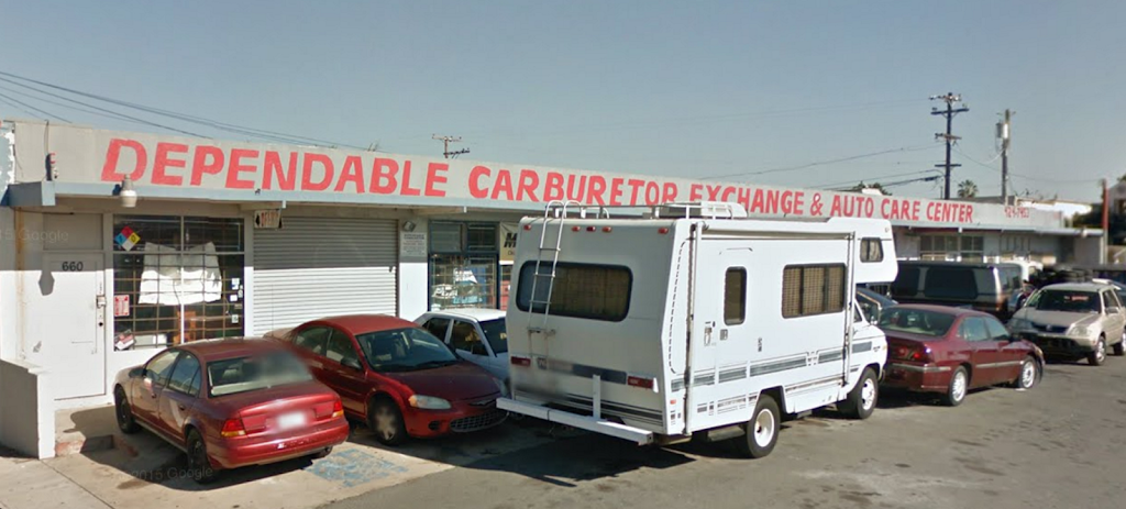 Dependable Carburetor & Auto Repair | 660 Emory St, Imperial Beach, CA 91932, USA | Phone: (619) 424-7453