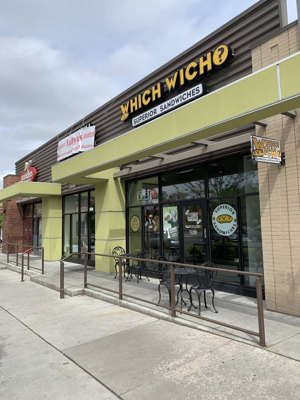 Which Wich Superior Sandwiches | 2209 E Colfax Ave, Denver, CO 80206, USA | Phone: (303) 355-5245