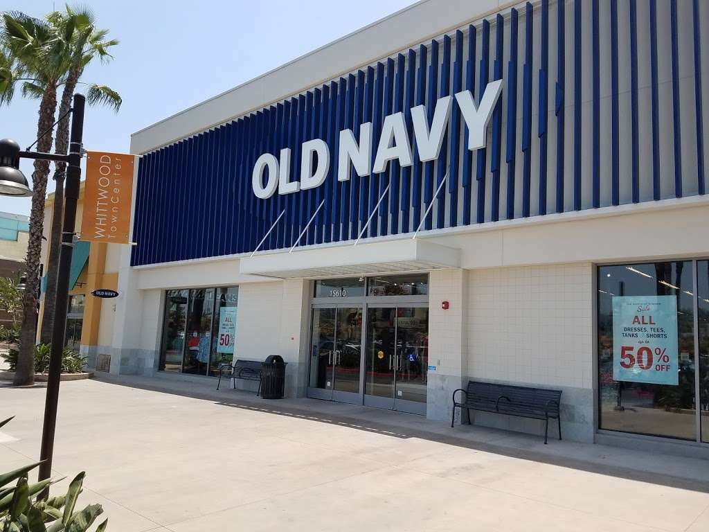 Old Navy | 15610 Whittwood Ln, Whittier, CA 90603, USA | Phone: (562) 943-0006