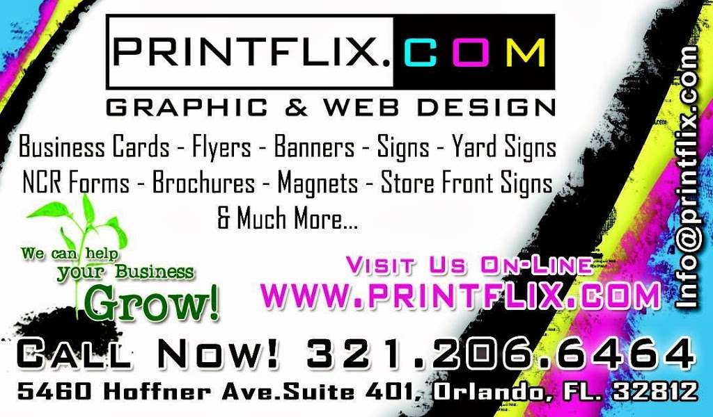 PRINTFLIX | 14639 Grand Cove Dr, Orlando, FL 32837 | Phone: (321) 206-6464