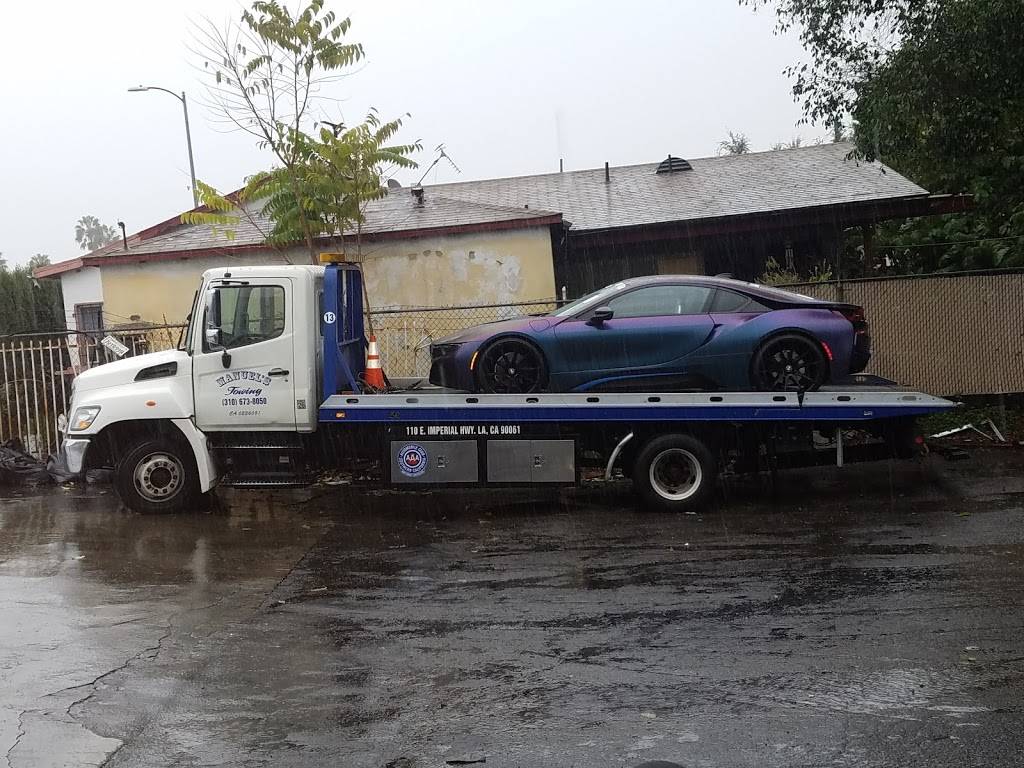 Manuel Towing | 110 E Imperial Hwy, Los Angeles, CA 90061 | Phone: (323) 755-7761