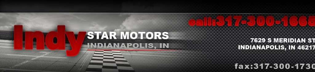 Indy Star Motors | 7629 S Meridian St, Indianapolis, IN 46217 | Phone: (317) 300-1665