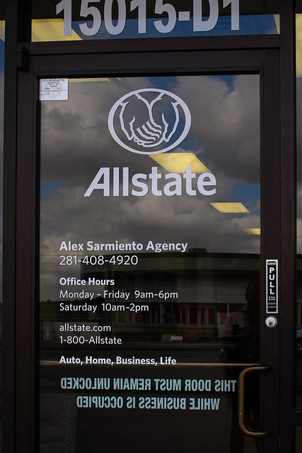 Allstate Insurance Agent: Sarmientos Insurance Group | 15015 Westheimer Pkwy Ste D1, Houston, TX 77082, USA | Phone: (281) 408-4920