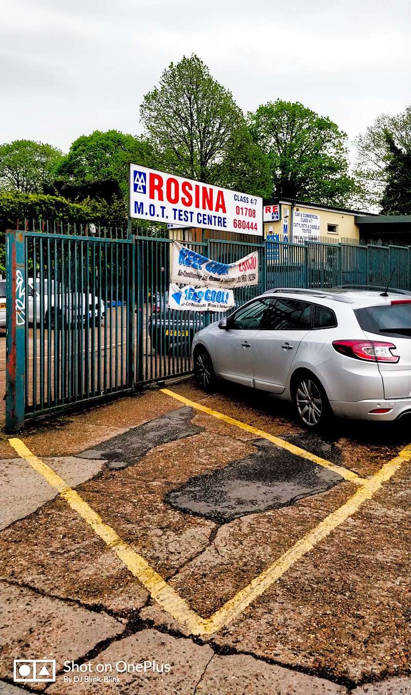 Rosina MOT Centre | Purfleet Rd, Purfleet, South Ockendon RM15 4DT, UK | Phone: 01708 680444