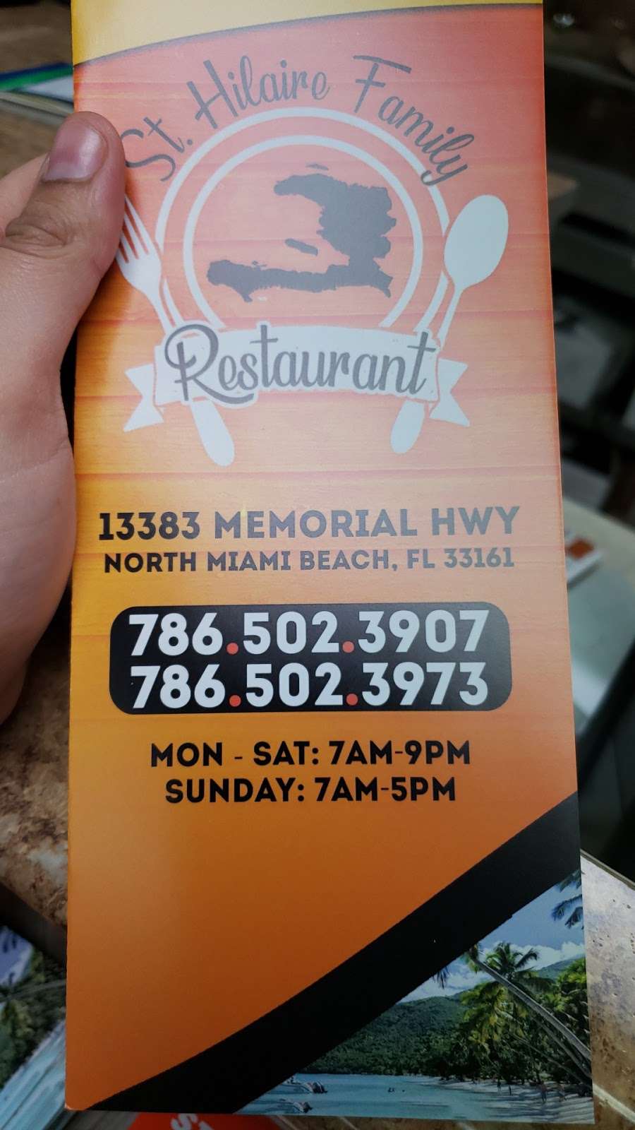 St. Hilaire Family Restaurant | 13383 Memorial Hwy, Miami, FL 33161, USA | Phone: (786) 502-3907