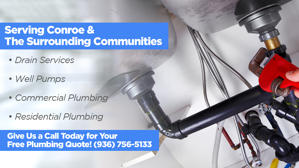 Miller Brothers Plumbing Co | 700 McDade St, Conroe, TX 77301, USA | Phone: (936) 756-5133