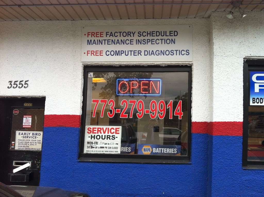 Car Fix Auto Center | 3555 W Foster Ave, Chicago, IL 60625, USA | Phone: (773) 279-9914