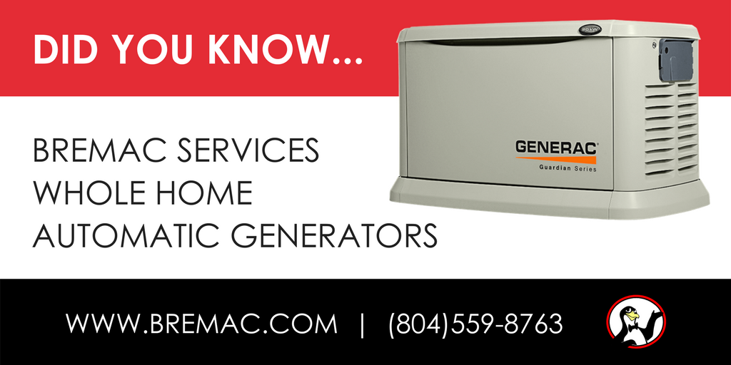 BREMAC Heating, Cooling, Plumbing, & Gas Appliances | 8133 Mechanicsville Turnpike, Mechanicsville, VA 23111, USA | Phone: (804) 559-8763