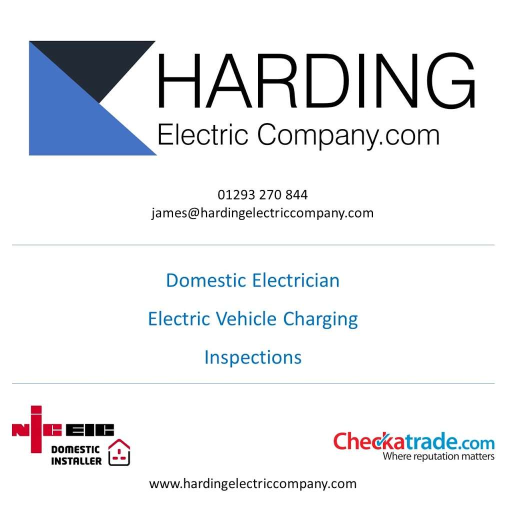 Harding Electric Company | 18 W Meads, Horley RH6 9AF, UK | Phone: 01293 270844