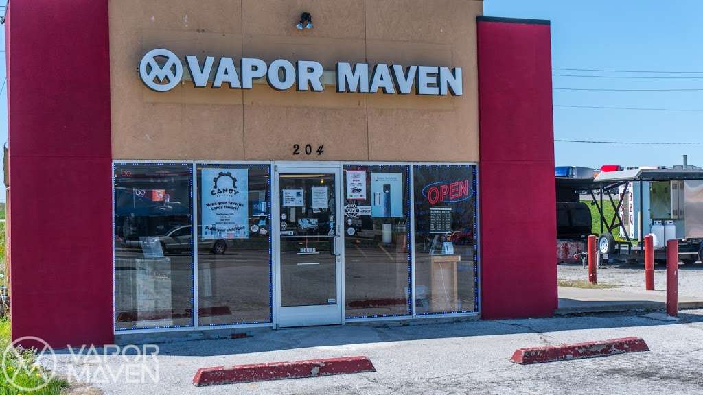 Vapor Maven | 204 S Broadway, Oak Grove, MO 64075 | Phone: (816) 625-8283