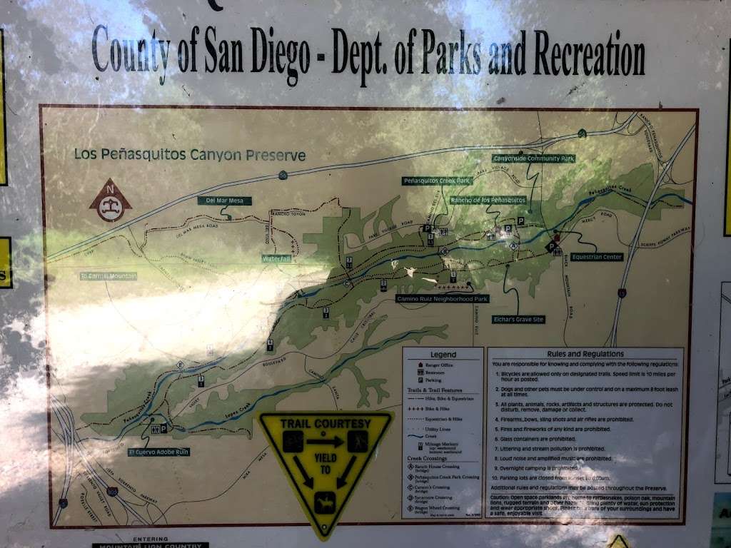 Los Peñasquitos Canyon Trailhead | 7930 Park Village Rd, San Diego, CA 92129, USA