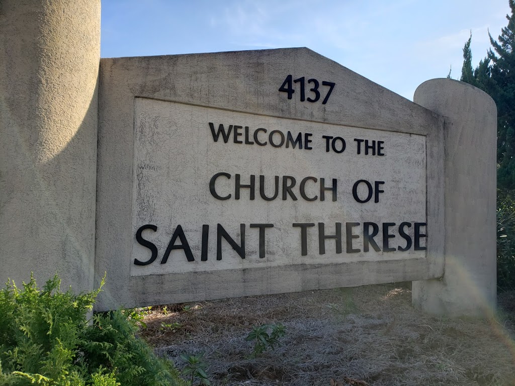 Church of St.Therese | 4137 Portsmouth Blvd, Chesapeake, VA 23321 | Phone: (757) 488-2553