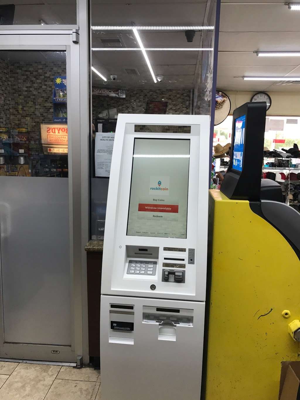 RockItCoin Bitcoin ATM | 5726 Fondren Rd, Houston, TX 77036, USA | Phone: (888) 702-4826