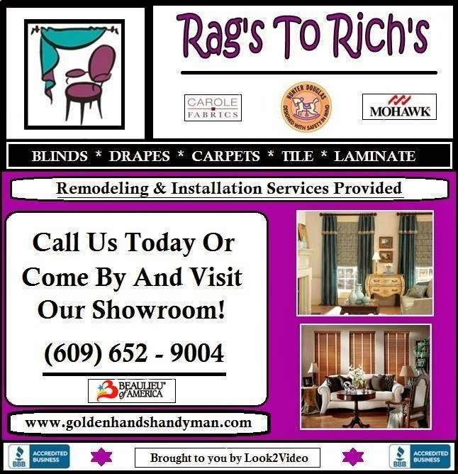Rags To Richs | 160 S New York Rd, Galloway, NJ 08205, USA | Phone: (609) 652-9004