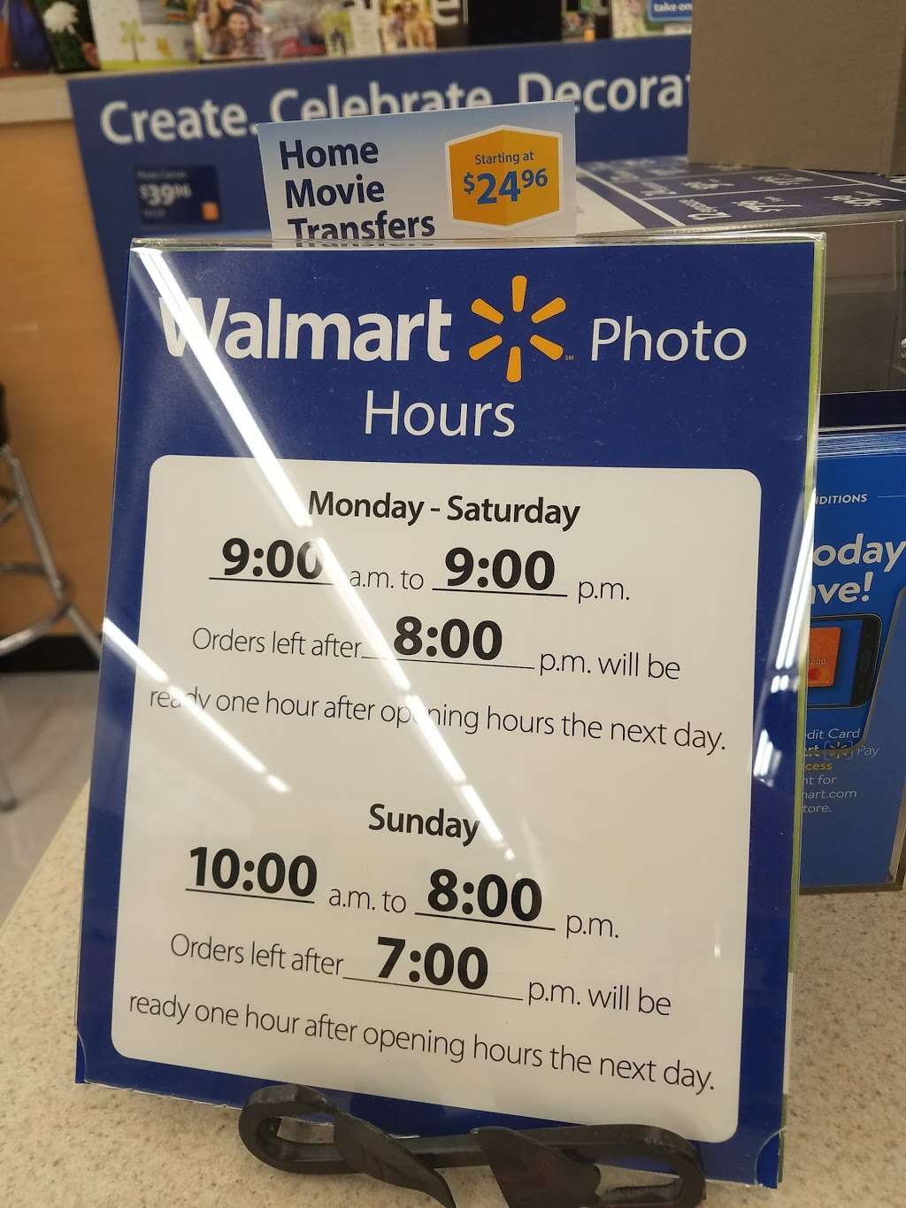 Walmart Photo Center | 1270 York Rd, Gettysburg, PA 17325, USA | Phone: (717) 334-3220