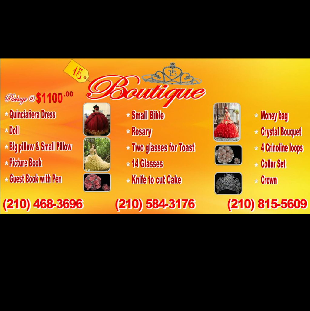 15 boutique Inc | 1007 Poteet Jourdanton Fwy ste 130, San Antonio, TX 78224 | Phone: (210) 468-3696