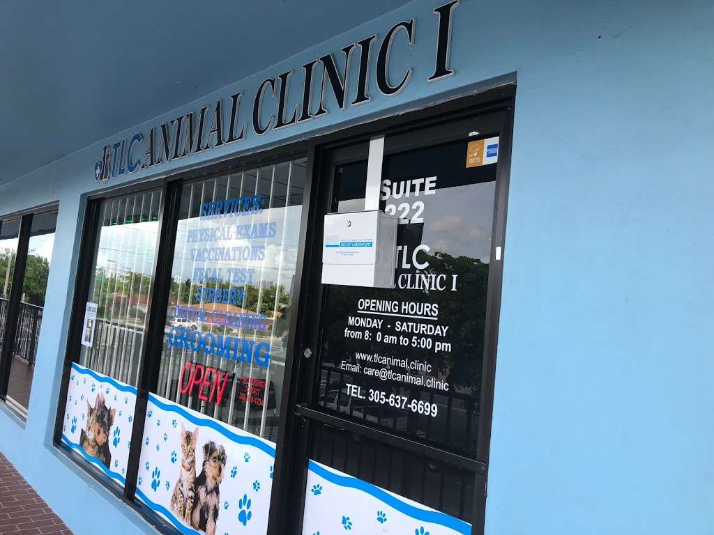 TLC Animal Clinic I | 2200 SW 16th St Suite 222, Miami, FL 33145, USA | Phone: (305) 637-6699