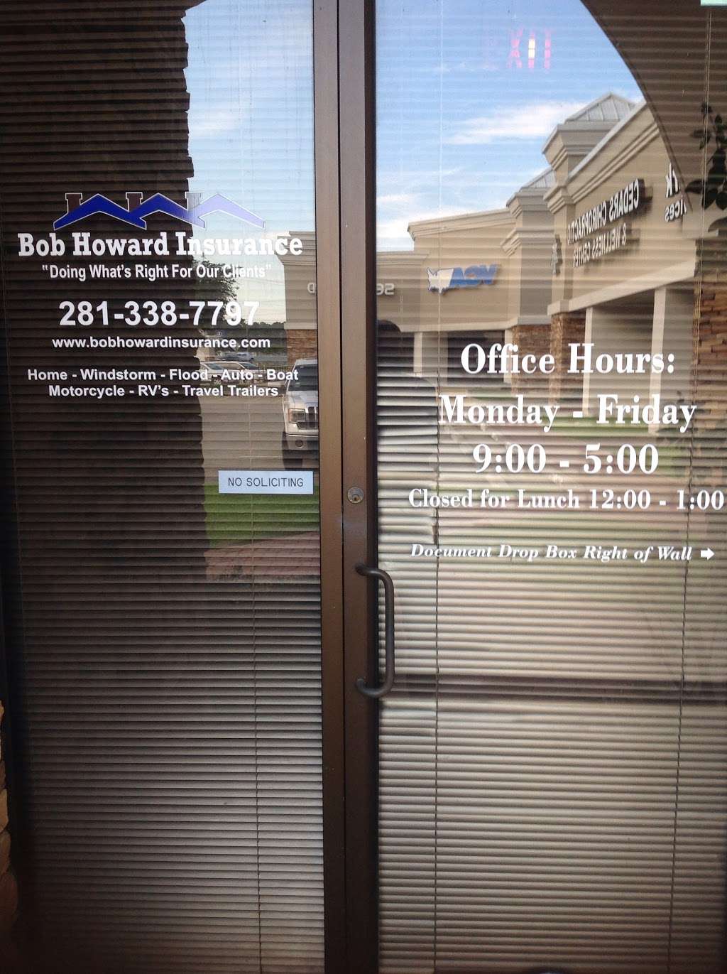 Bob Howard Insurance Agency, LLC | 1100 Gulf Fwy S #112, League City, TX 77573, USA | Phone: (281) 338-7797