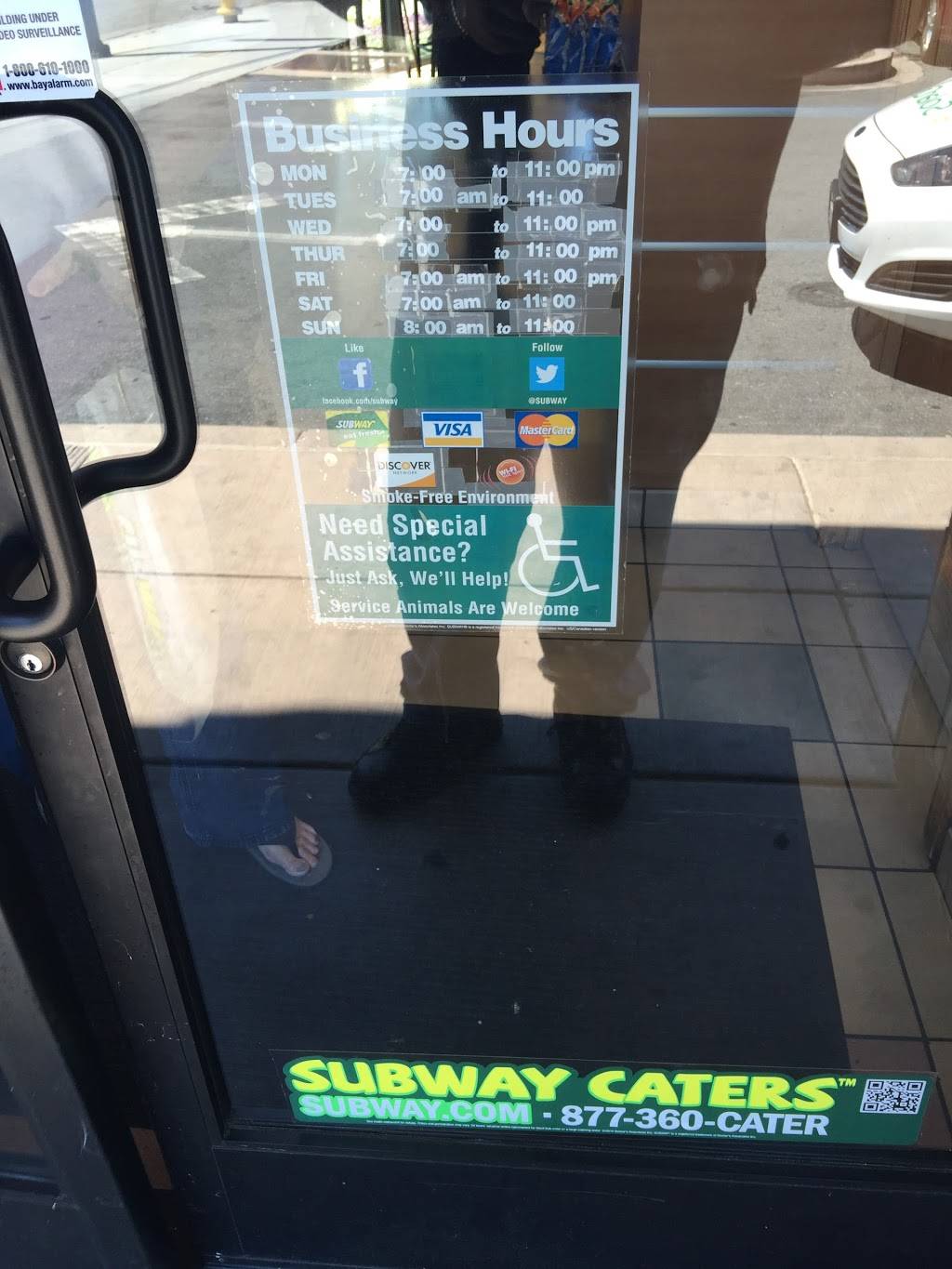 Subway | 980 S Winchester Blvd, San Jose, CA 95128, USA | Phone: (408) 261-3119