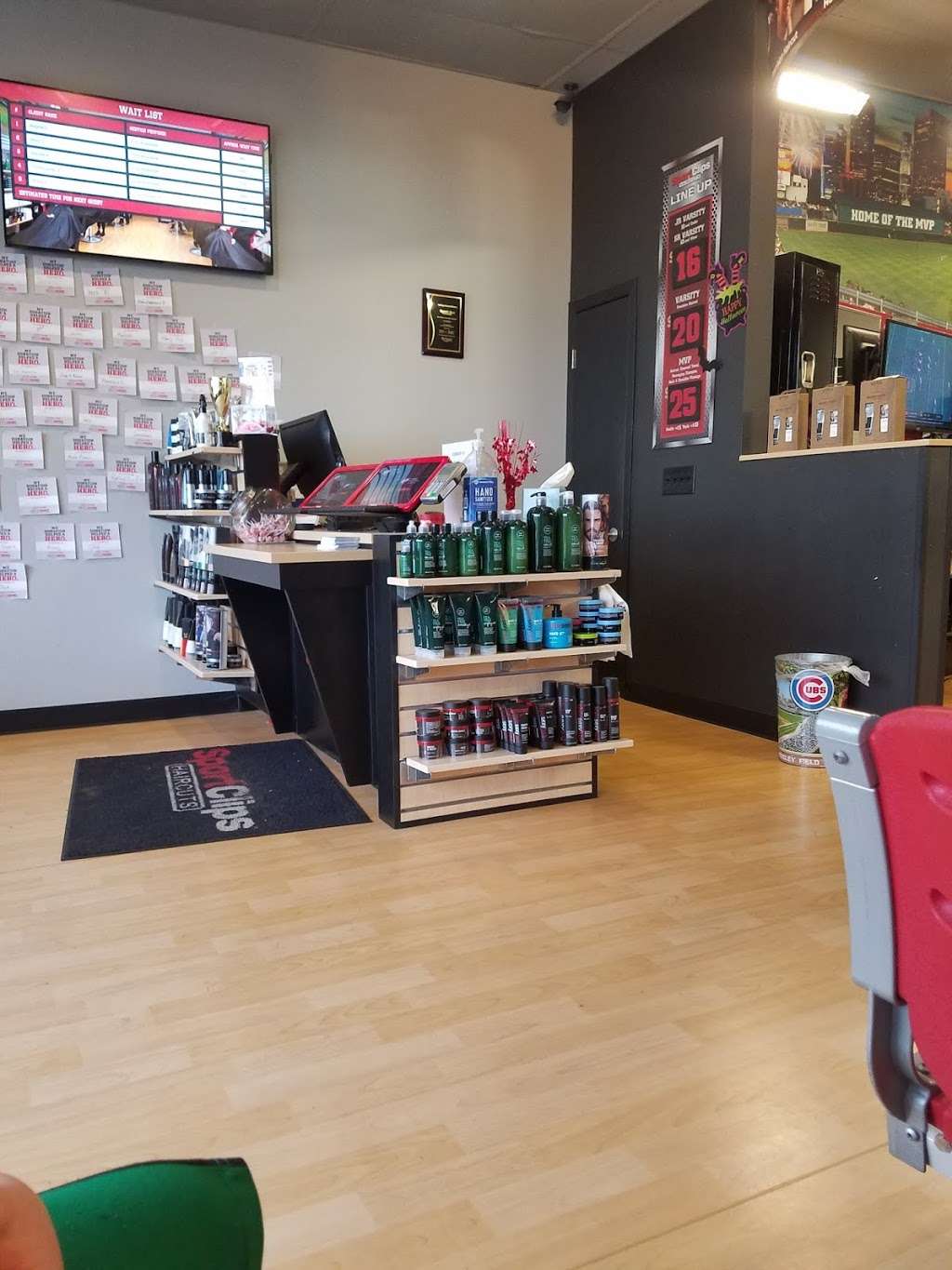 Sport Clips Haircuts of Romeoville | 408 S Weber Rd, Romeoville, IL 60446, USA | Phone: (815) 254-3300