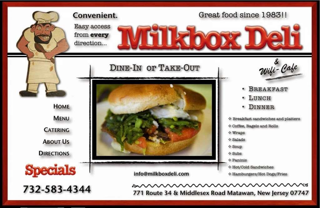 Milk Box | 771 NJ-34, Matawan, NJ 07747 | Phone: (732) 583-4344