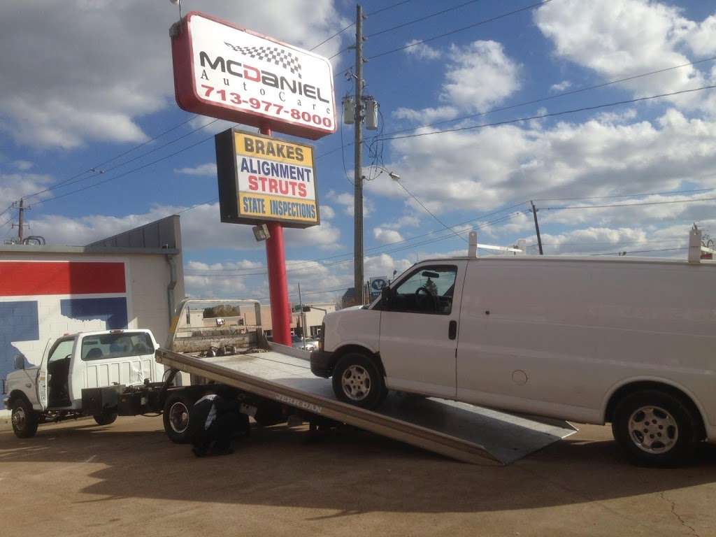 McDaniel Auto Care | 2343 S Kirkwood Rd, Houston, TX 77077, USA | Phone: (281) 497-7900