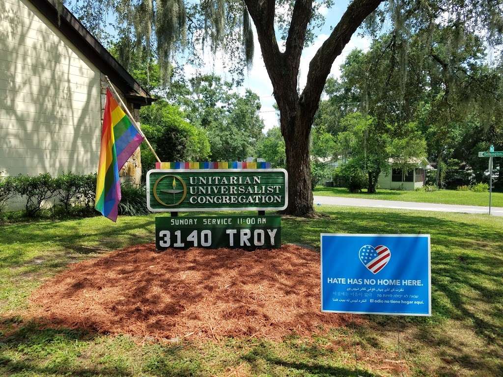 Unitarian Universalist Congregation | 3140 Troy Ave, Lakeland, FL 33803, USA | Phone: (863) 646-3715