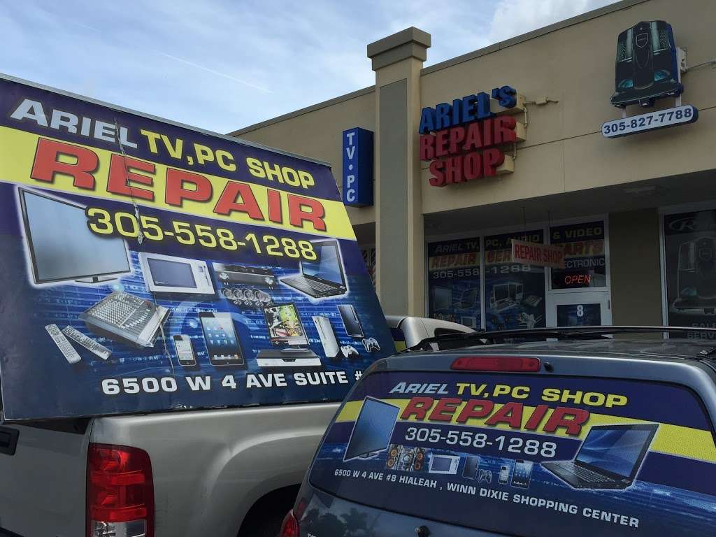 Ariel Tv Parts and Repair Services | 6500 W 4th Ave #8, Hialeah, FL 33012, USA | Phone: (305) 558-1288