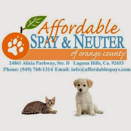 Affordable Spay & Neuter | 24861 Alicia Pkwy, Laguna Hills, CA 92653, USA | Phone: (949) 768-1314