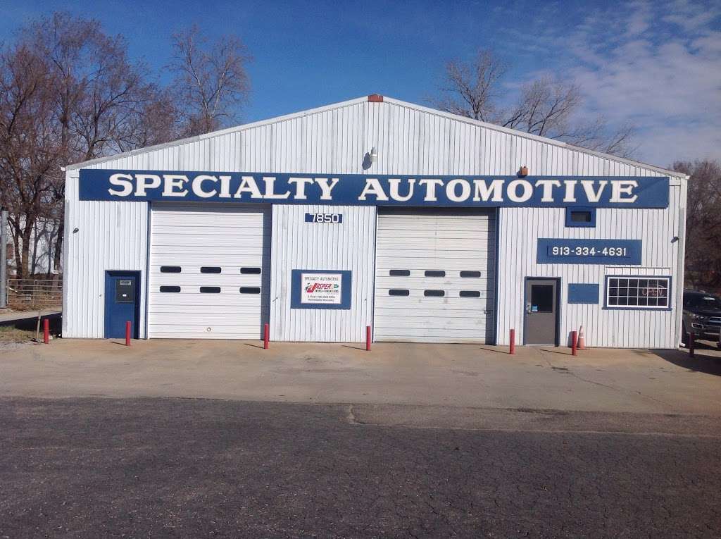 Specialty Automotive | 7850 Leavenworth Rd, Kansas City, KS 66109, USA | Phone: (913) 334-4631