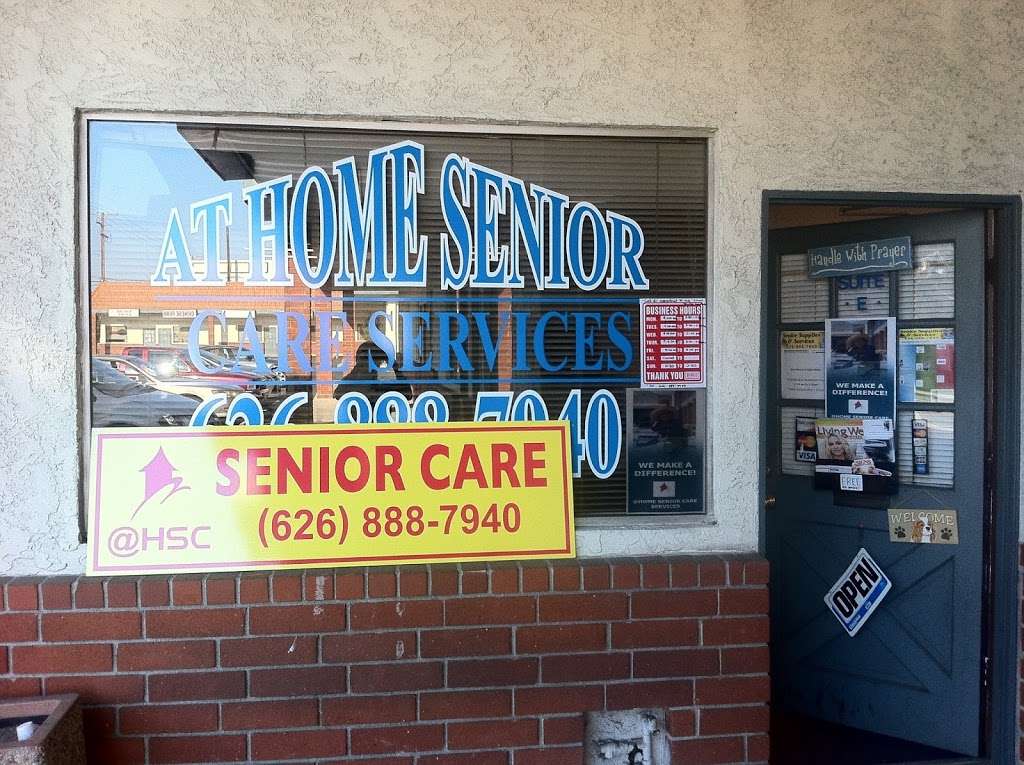 AT HOME SENIOR CARE SERVICES | 631 E Arrow Hwy, Glendora, CA 91740 | Phone: (626) 888-7940