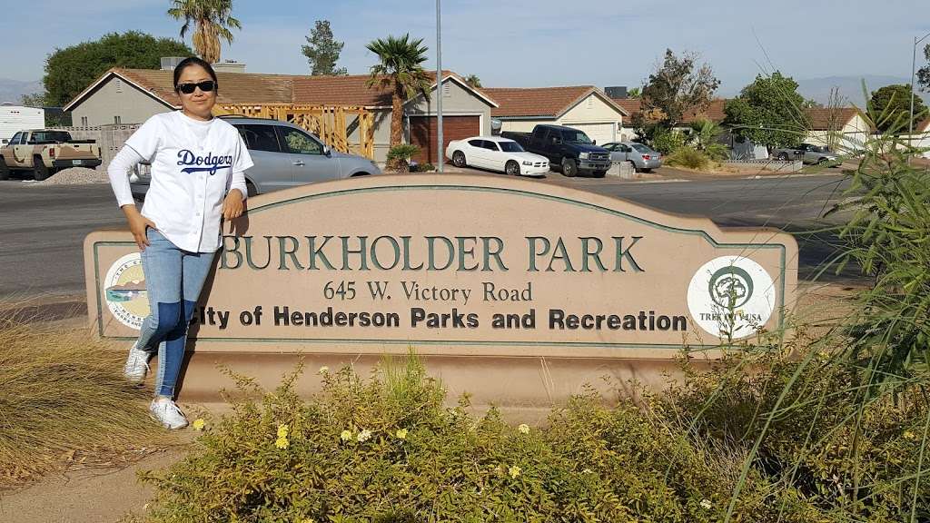 Burkholder Park | 645 W Victory Rd, Henderson, NV 89015, USA | Phone: (702) 267-4000