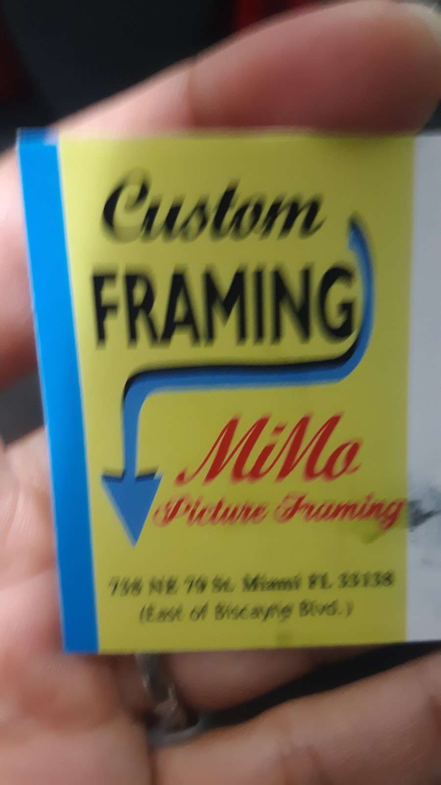 Mimo Art & Custom Picture Framing | 738 NE 79th St, Miami, FL 33138, USA | Phone: (305) 310-5290