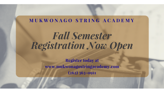 The Mukwonago String Academy | 915 Green Ridge Center, Mukwonago, WI 53149, USA | Phone: (262) 363-0911