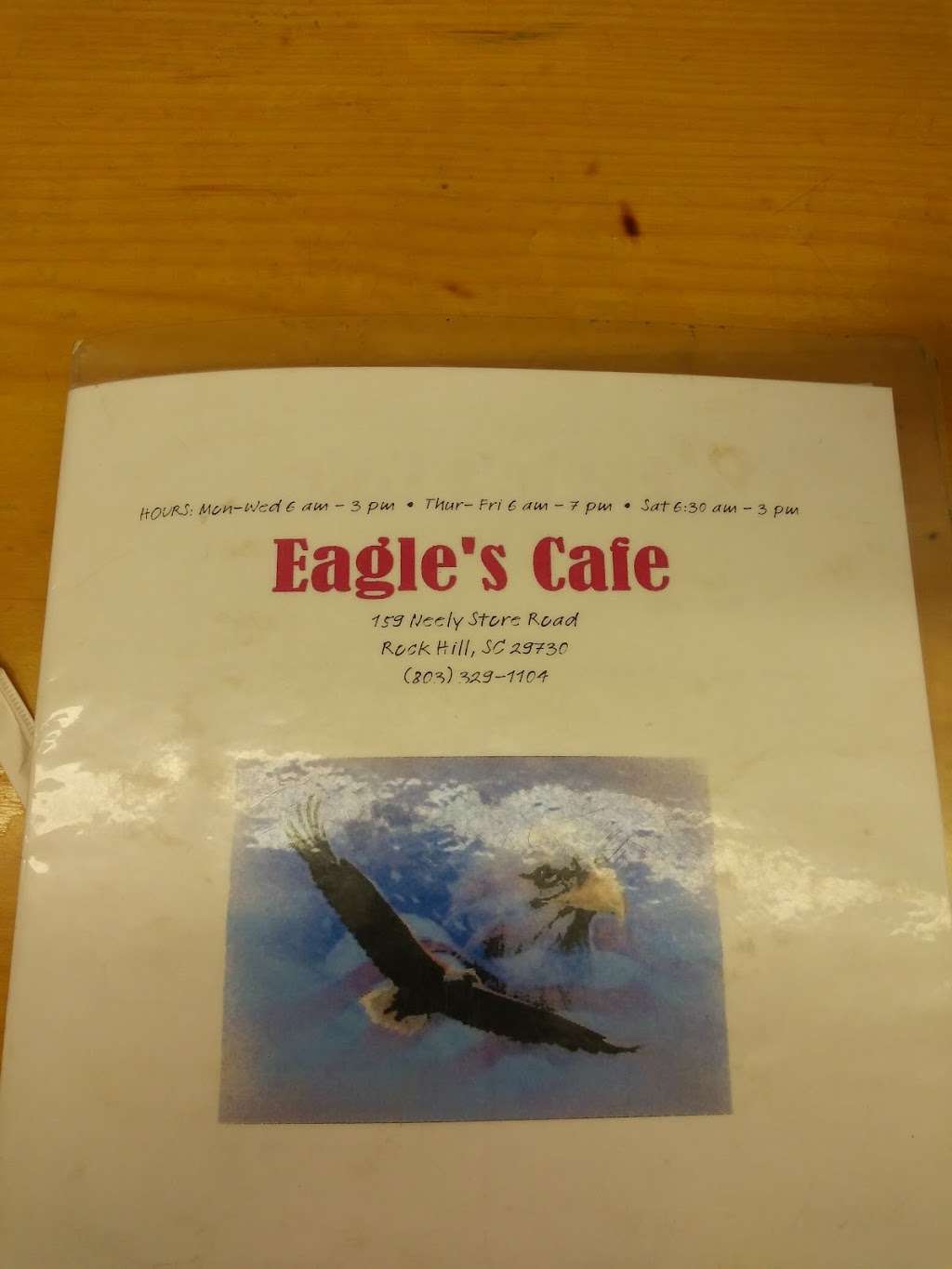 Eagles Cafe | 159 Neely Store Rd, Rock Hill, SC 29730, USA | Phone: (803) 329-1104