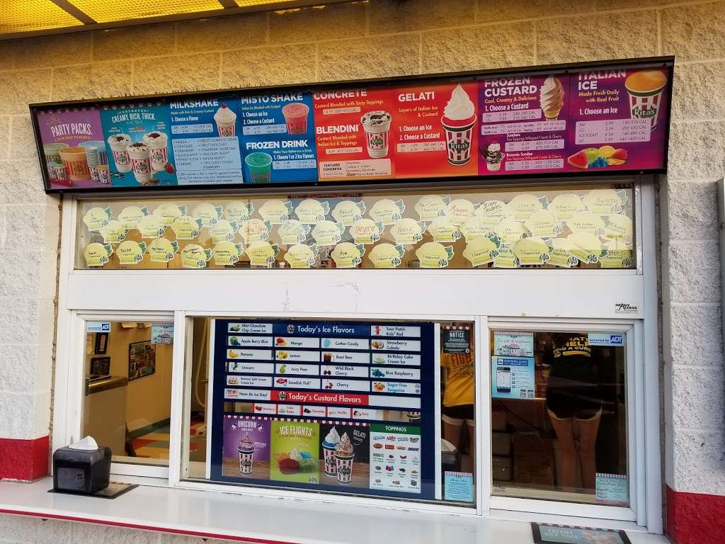 Ritas Italian Ice & Frozen Custard | 809 E Main St, Mount Joy, PA 17552, USA | Phone: (717) 653-0567