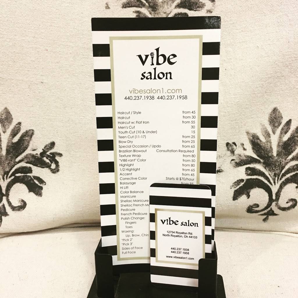 Vibe Salon | 12754 Royalton Rd, North Royalton, OH 44133, USA | Phone: (440) 237-1938