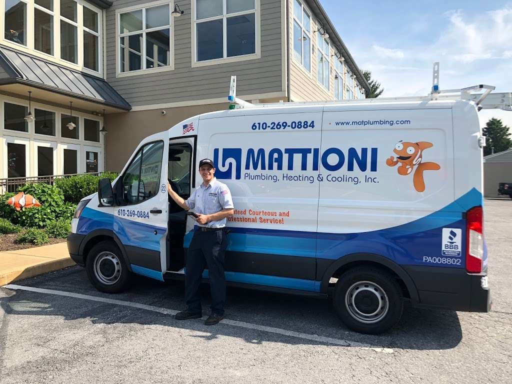 Mattioni Plumbing, Heating & Cooling, Inc. | 202 W Uwchlan Ave, Downingtown, PA 19335, USA | Phone: (610) 269-0884