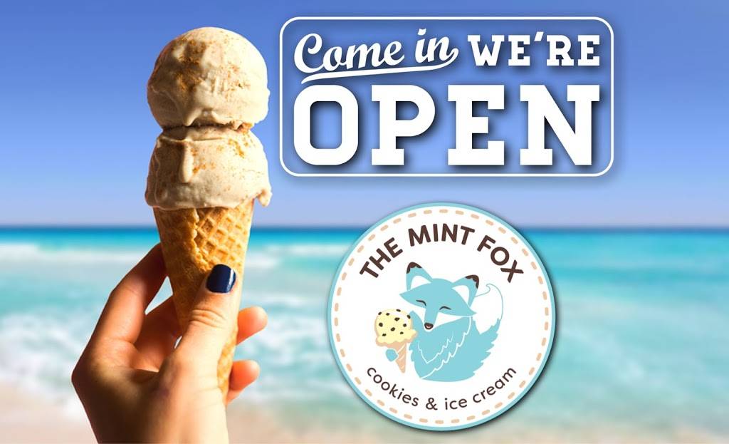 The Mint Fox Cookies & Ice Cream | 483 Mandalay Ave #114, Clearwater, FL 33767, USA | Phone: (727) 444-4555