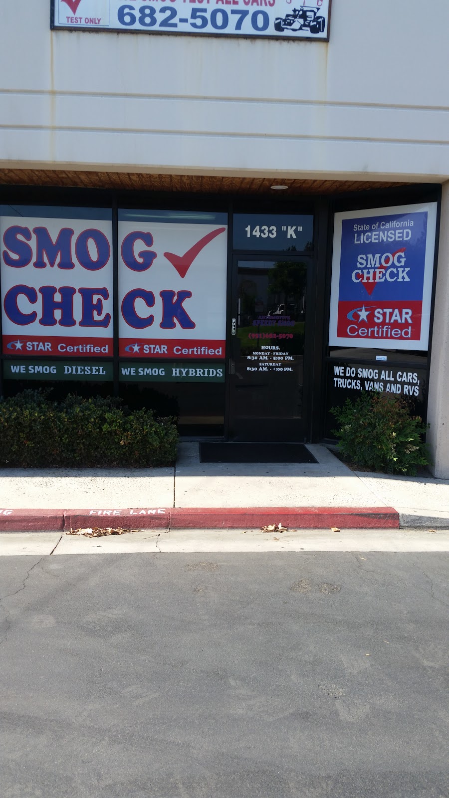 Automotive Speedy Smog | 1433 W Linden St Unit K, Riverside, CA 92507, USA | Phone: (951) 682-5070