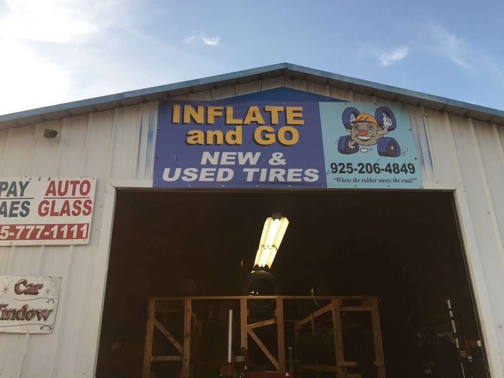 Inflate and Go New and Used Tires | 3255 E 18th St Bldg 1, Antioch, CA 94509, USA | Phone: (925) 206-4849