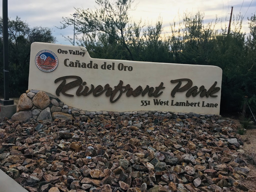 Canada Del Oro Riverfront Park | 551 W Lambert Ln, Oro Valley, AZ 85737, USA | Phone: (520) 229-5050