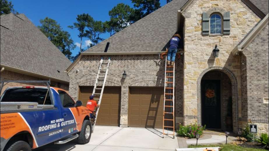 No Mess Gutters and Roofing | Install, Repair, & Clean | 9040 Louetta Rd, Spring, TX 77379, USA | Phone: (281) 717-0589