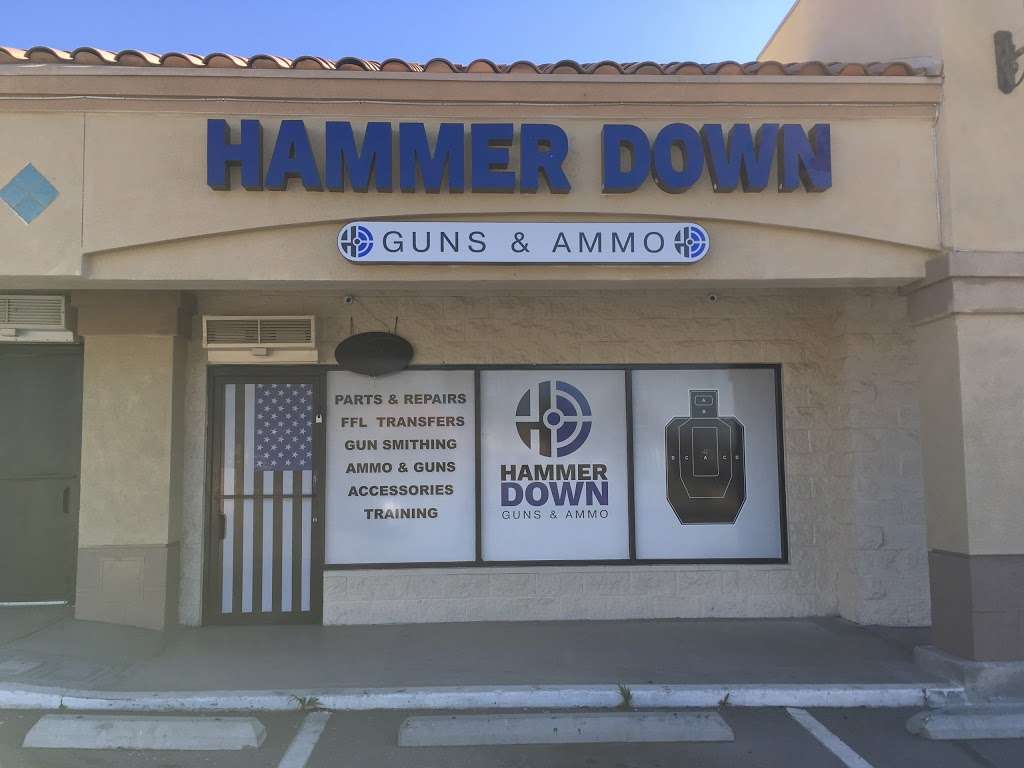 Hammer Down Guns & Ammo | 1945 E Riverside Dr #16, Ontario, CA 91761 | Phone: (909) 773-0744